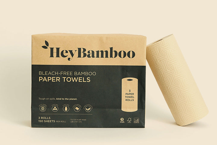 HeyBamboo paper towel packaging